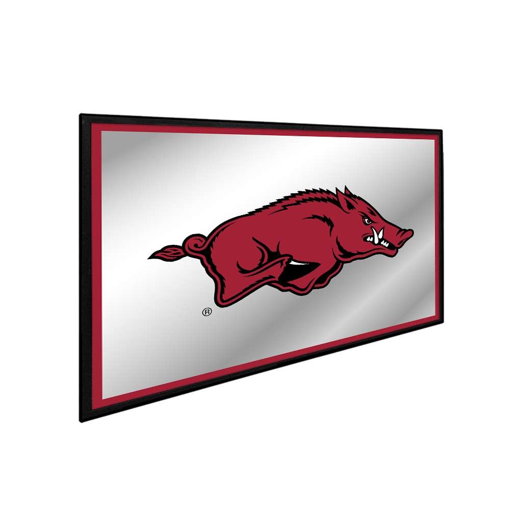 Arkansas Razorbacks: Mascot - Framed Mirrored Wall Sign - The Fan-Brand