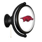 Arkansas Razorbacks: Original Oval Rotating Lighted Wall Sign - The Fan-Brand