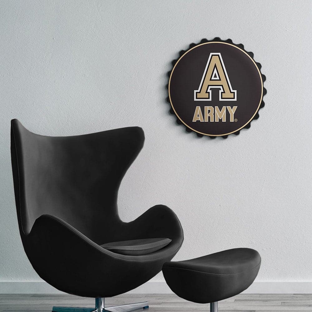 Army Black Knights: Army - Bottle Cap Wall Sign - The Fan-Brand
