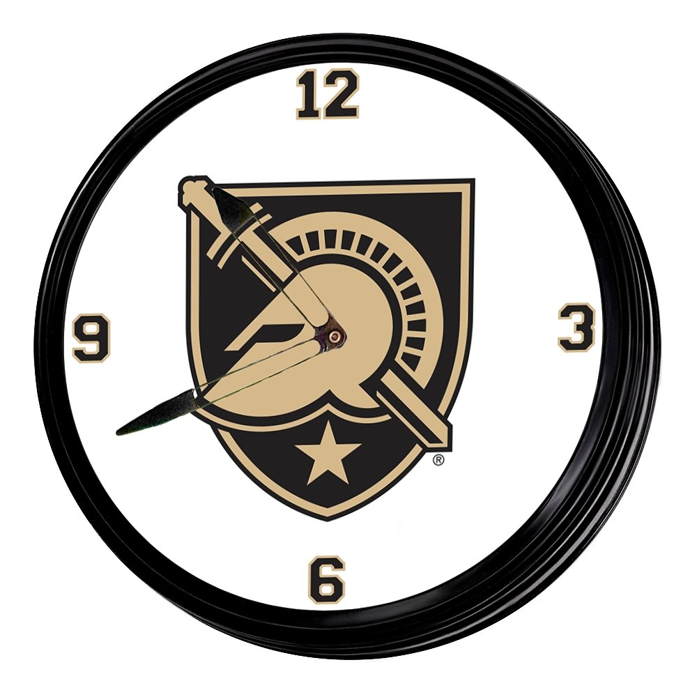 Army Black Knights: Athena's Helmet - Retro Lighted Wall Clock Default Title