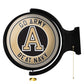 Army Black Knights: Original Round Rotating Lighted Wall Sign - The Fan-Brand