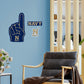 US Naval Academy Midshipmen: Foam Finger - Officially Licensed NCAA Removable Adhesive Decal