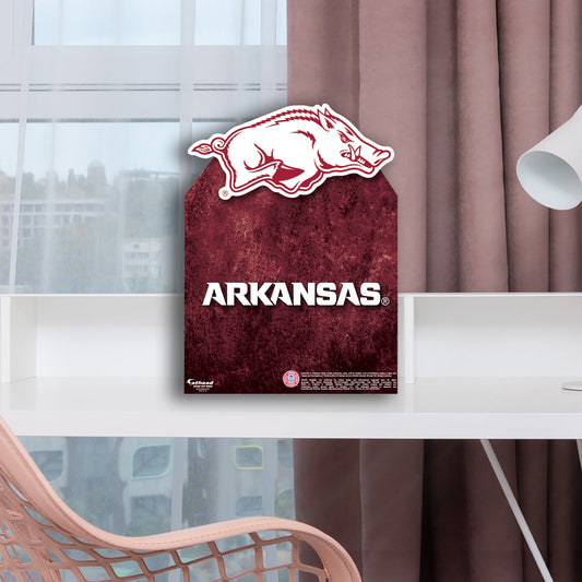 Arkansas Razorbacks: Mini Cardstock Cutout - Officially Licensed NCAA Stand Out