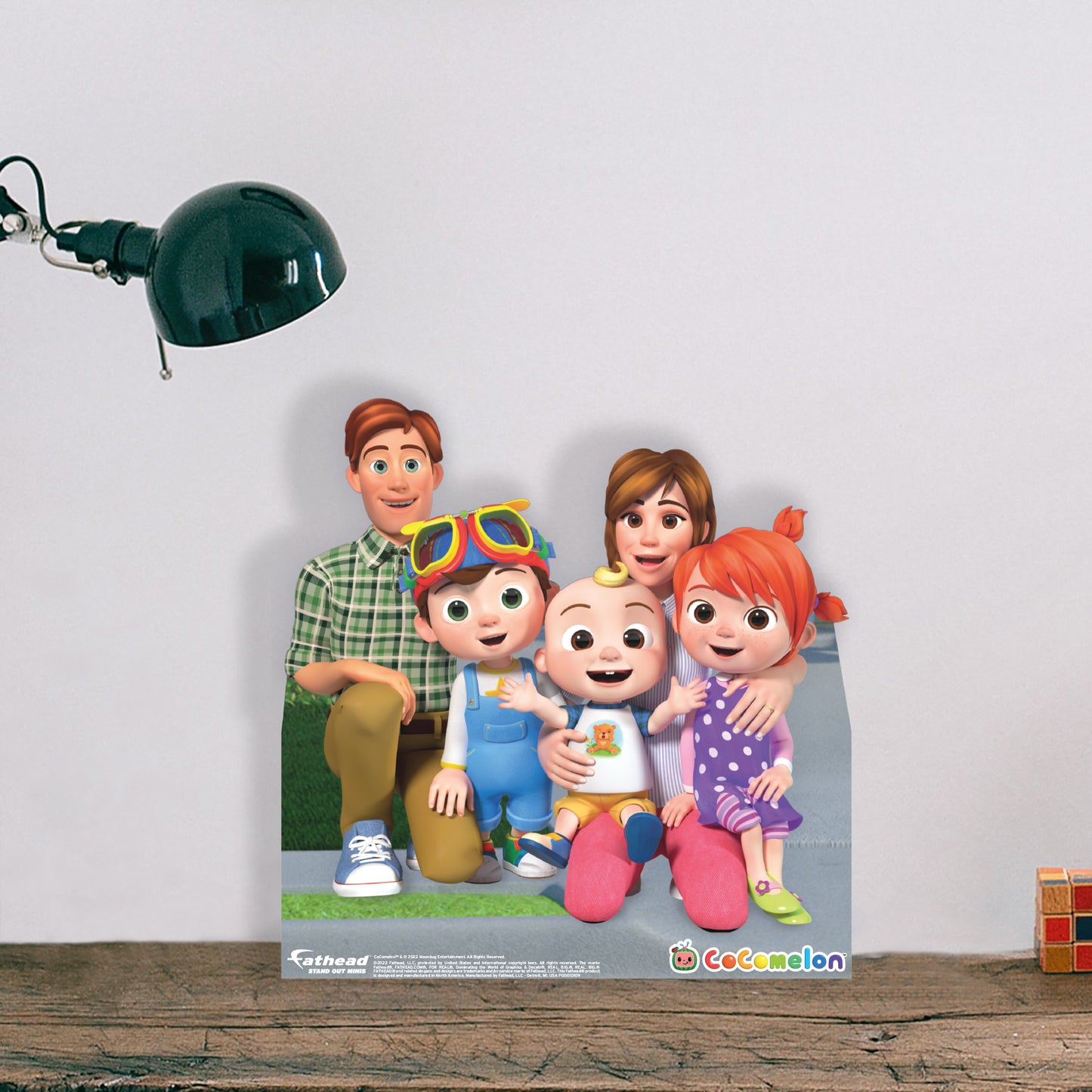 JJ & Family StandOut Mini   Cardstock Cutout  - Officially Licensed CoComelon    Stand Out