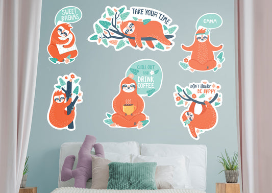 Jungle:  Sweet Dreams Collection        -   Removable Wall   Adhesive Decal