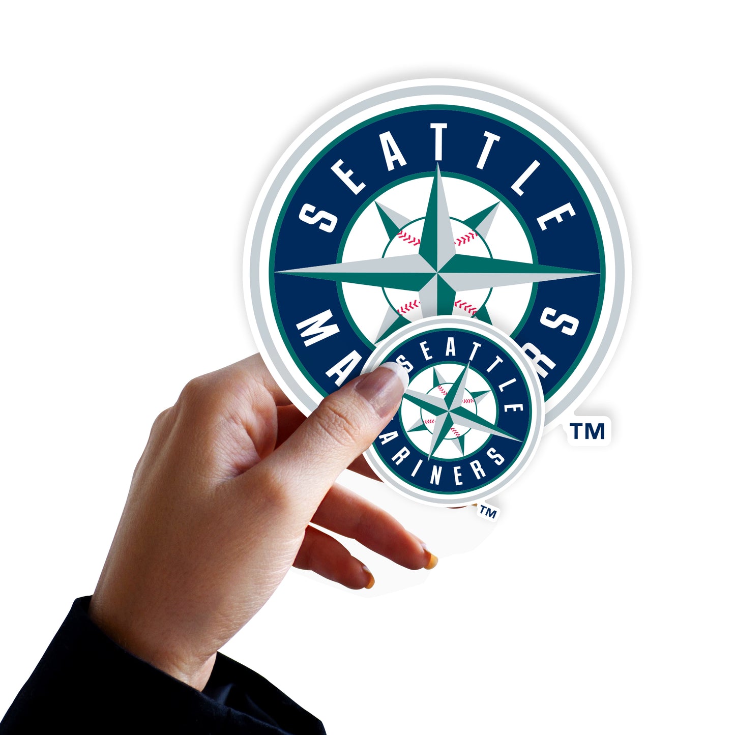 Seattle Mariners:  Logo Minis        - Officially Licensed MLB    Outdoor Graphic