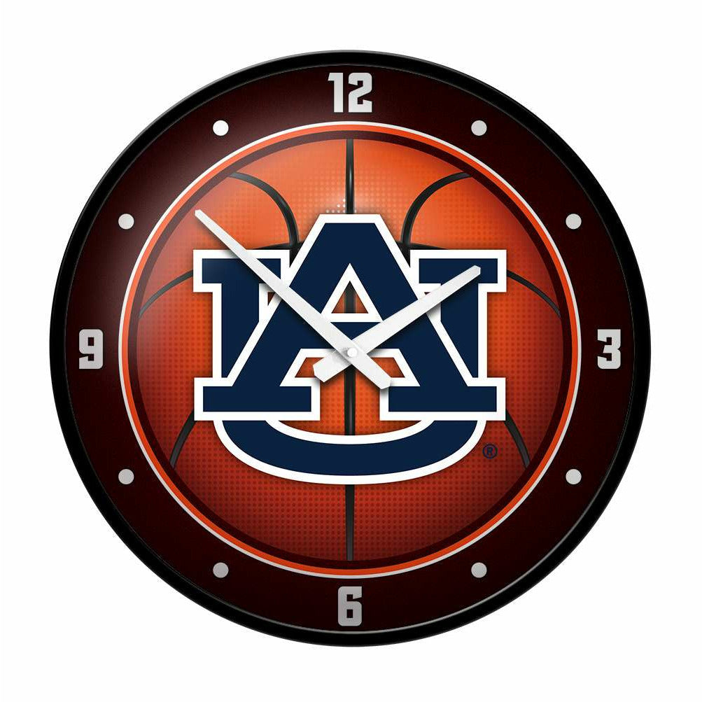 Auburn Tigers: Basketball - Modern Disc Wall Clock Default Title