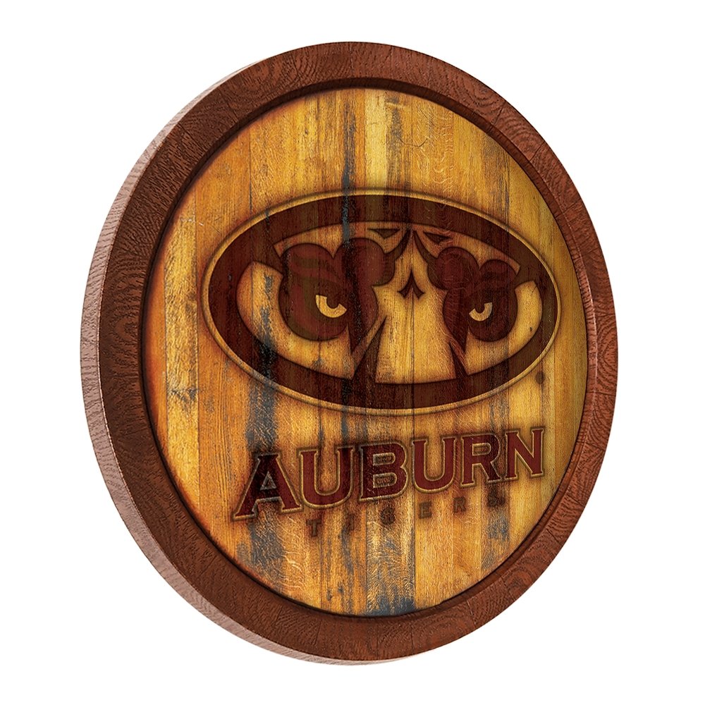 Auburn Tigers: Branded "Faux" Barrel Top Sign - The Fan-Brand