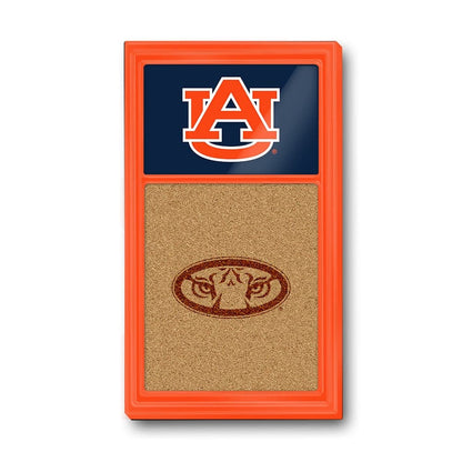 Auburn Tigers: Dual Logo - Cork Note Board Default Title