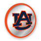 Auburn Tigers: Modern Disc Mirrored Wall Sign - The Fan-Brand