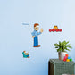 Garfield: Jon RealBig - Officially Licensed Nickelodeon Removable Adhesive Decal