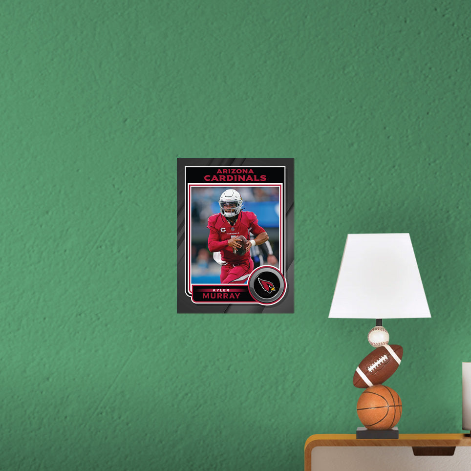 Arizona Cardinals: Kyler Murray Poster - Officially Licensed NFL Removable Adhesive Decal