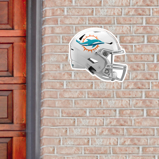 Miami Dolphins:   Outdoor Helmet        - Officially Licensed NFL    Outdoor Graphic