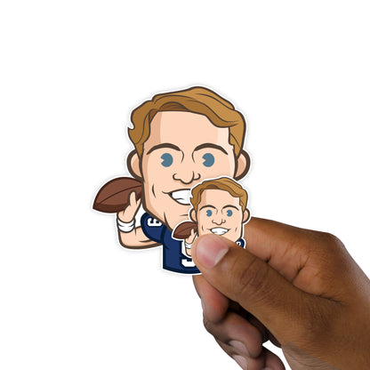 Los Angeles Rams: Matthew Stafford  Emoji Minis        - Officially Licensed NFLPA Removable     Adhesive Decal
