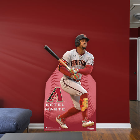 Ketel Marte Baseball Paper Poster Diamondbacks 2 - Ketel Marte