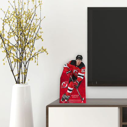 New Jersey Devils: Jesper Bratt 2022  Mini   Cardstock Cutout  - Officially Licensed NHL    Stand Out