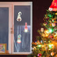 Christmas: Gnomes Window Clings - Removable Window Static Decal