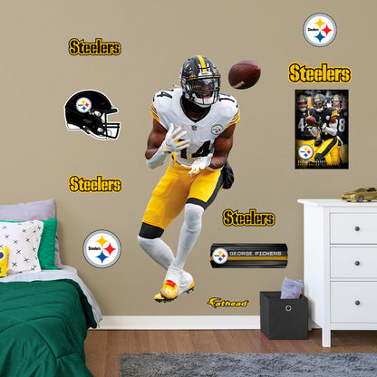 Pittsburgh Steelers: George Pickens 2022 Catch - Officially Licensed N –  Fathead