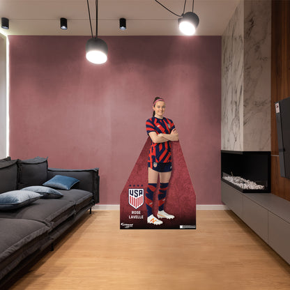 Rose Lavelle 2022  Life-Size   Foam Core Cutout  - Officially Licensed USWNT    Stand Out