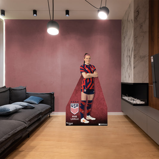 Rose Lavelle Life-Size Foam Core Cutout - Officially Licensed USWNT Stand Out