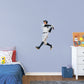 Giant Athlete + 2 Decals (33"W x 51"H) Hit a home run with Bleacher Creatures and other fans of the Yankees’ navy and white pinstripes with this officially licensed MBL wall decal featuring outfielder Aaron Judge. Easy to apply and remove, this high-quality decal displays the full frame of the former Fresno State Bulldog and the American League’s 2017 Rookie of the Year.