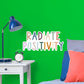 Radiate Positivity        - Officially Licensed Big Moods Removable     Adhesive Decal
