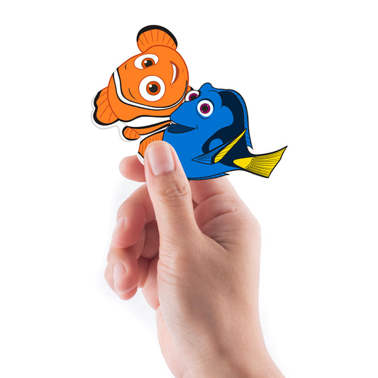 Sheet of 4 -FINDING NEMO: Dory Minis        - Officially Licensed Disney Removable Wall   Adhesive Decal