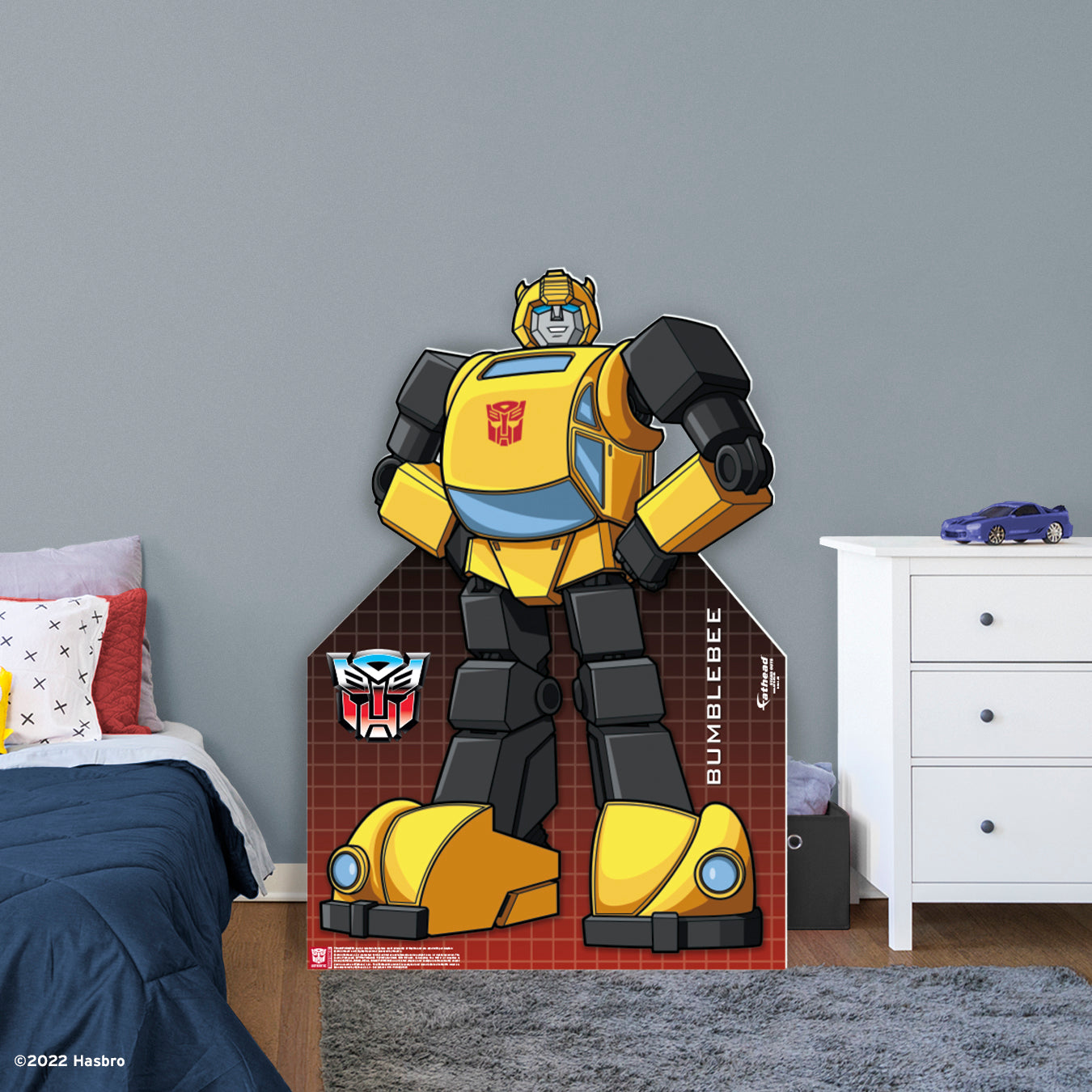 Transformers Classic: Bumblebee Life-Size Foam Core Cutout - Officially Licensed Hasbro Stand Out