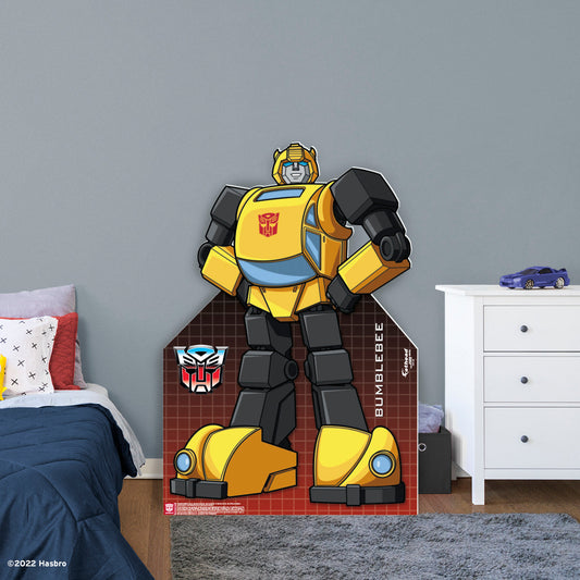 Transformers Classic: Bumblebee Life-Size Foam Core Cutout - Officially Licensed Hasbro Stand Out