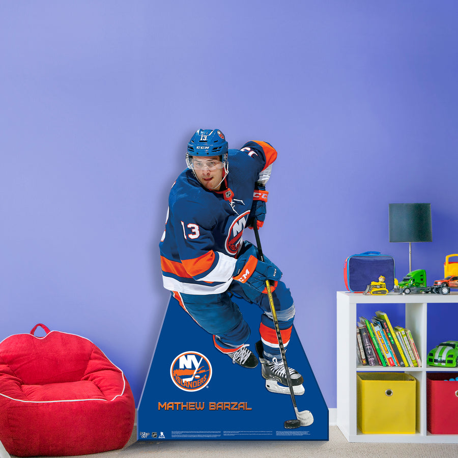 Mathew Barzal - Life-Size Stand Out - Official NHL - New York Islanders - Foam Core Cutout