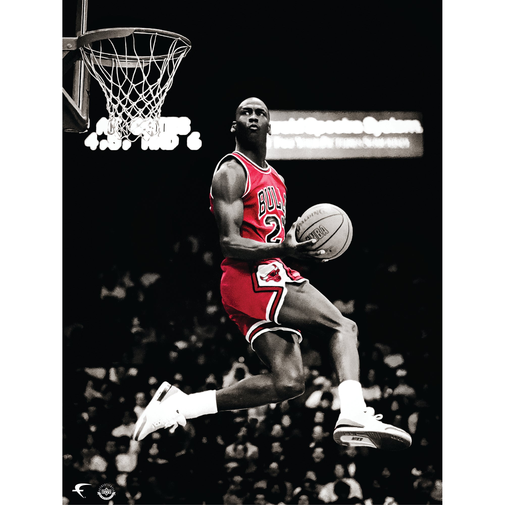 Chicago Bulls: Michael Jordan Air Poster - Officially Licensed NBA 