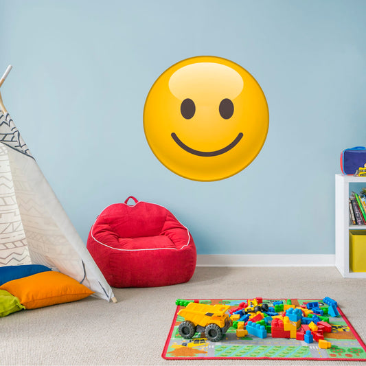 Fathead Faces:  Smiley        -   Removable     Adhesive Decal