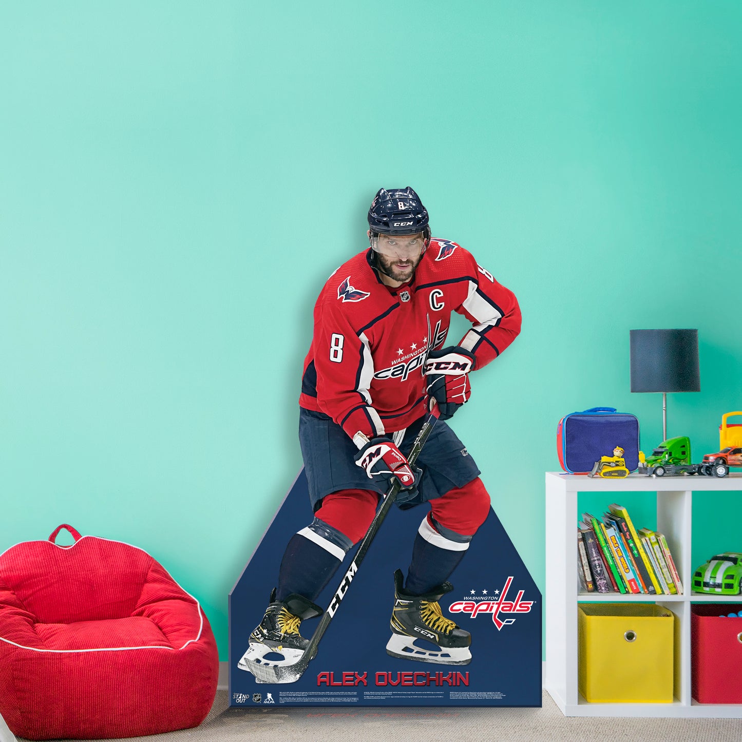 Washington Capitals: Alex Ovechkin    Foam Core Cutout  - Officially Licensed NHL    Stand Out
