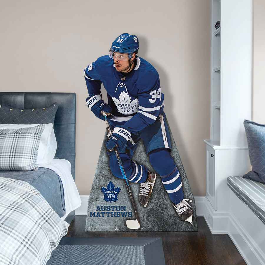 Auston Matthews - Life-Size Stand Out - Official NHL - Toronto Maple Leafs - Foam Core Cutout