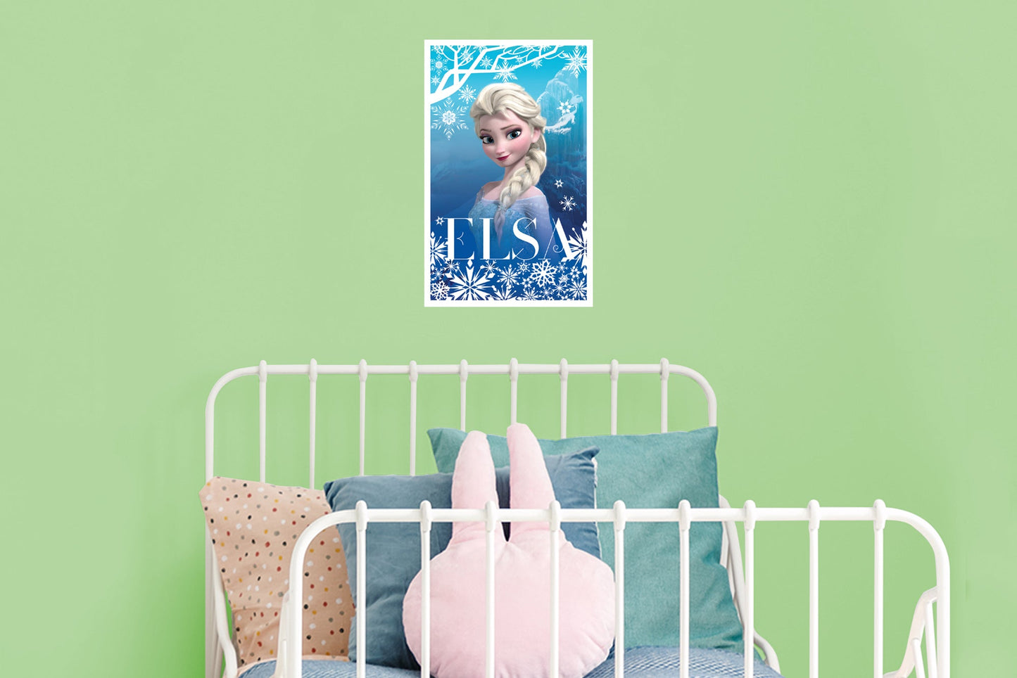 Frozen:  Elsa Mural        - Officially Licensed Disney Removable     Adhesive Decal