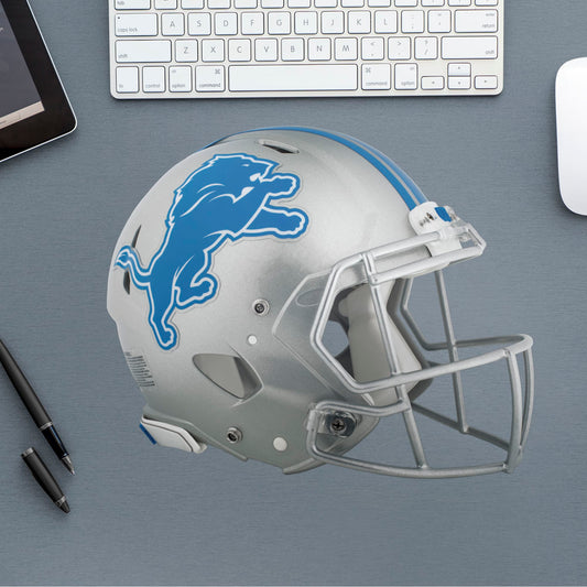Detroit Lions:  Helmet        - Officially Licensed NFL Removable Wall   Adhesive Decal