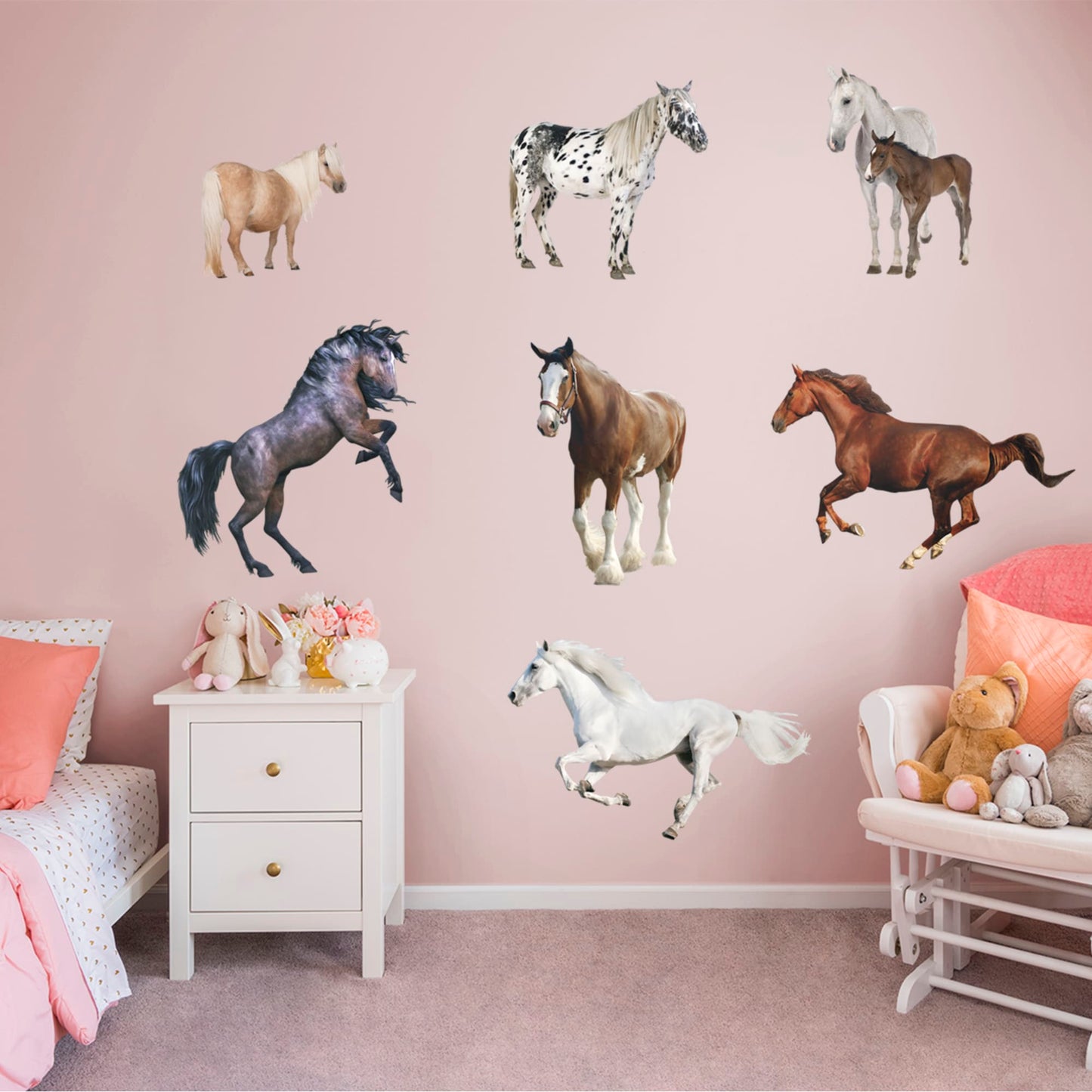 Horse Collection - Removable Vinyl Decals