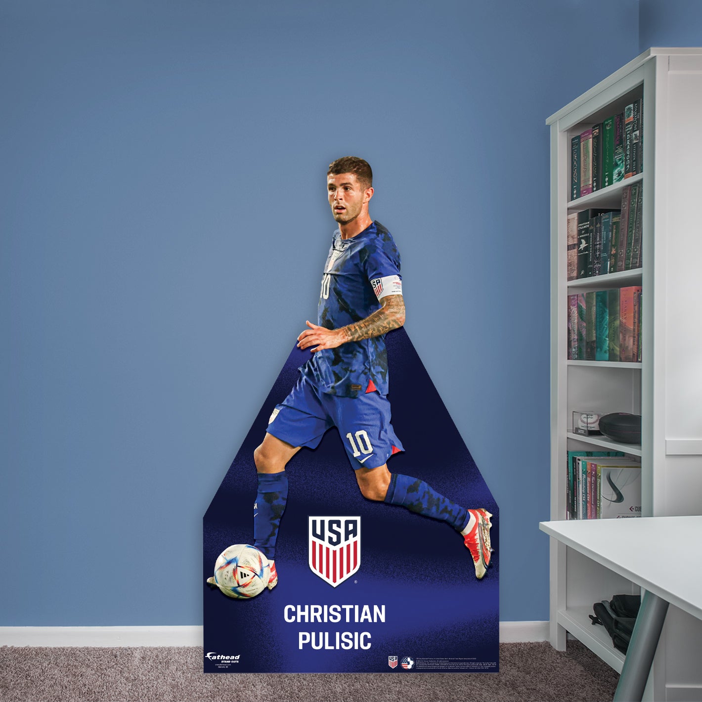 Christian Pulisic   Life-Size   Foam Core Cutout  - Officially Licensed USMNT    Stand Out