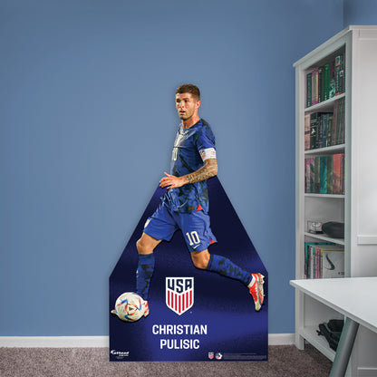 Christian Pulisic   Life-Size   Foam Core Cutout  - Officially Licensed USMNT    Stand Out