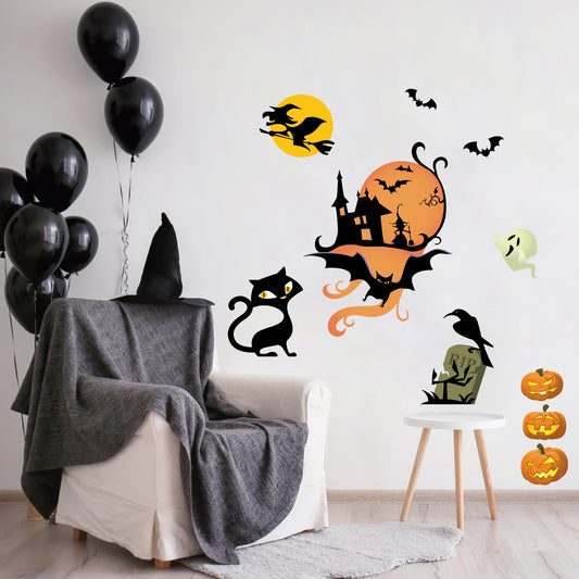 Halloween: Spooky Cool Collection - Removable Wall Decals