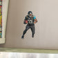 Large Athlete + 2 Decals (9.5"W x 16.5"H) Bring the action of the NFL into your home with a wall decal of Maurice Jones-Drew! High quality, durable, and tear resistant, you'll be able to stick and move it as many times as you want to create the ultimate football experience in any room!