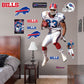 Buffalo Bills: Andre Reed  Legend        - Officially Licensed NFL Removable Wall   Adhesive Decal