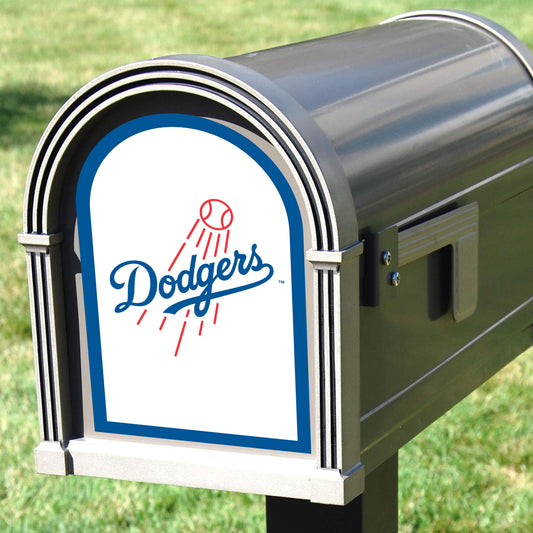 Los Angeles Dodgers:  Mailbox Logo        - Officially Licensed MLB    Outdoor Graphic