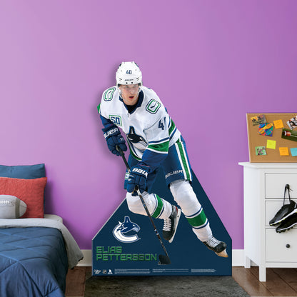 Vancouver Canucks: Elias Pettersson    Foam Core Cutout  - Officially Licensed NHL    Stand Out
