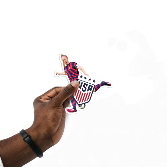 Sheet of 5 -Becky Sauerbrunn Player Minis        - Officially Licensed USWNT Removable     Adhesive Decal