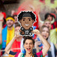 Las Vegas Raiders: Davante Adams  Emoji Big head   Foam Core Cutout  - Officially Licensed NFLPA    Big Head