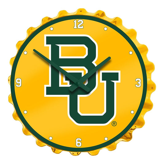 Baylor Bears: Bottle Cap Wall Clock - The Fan-Brand