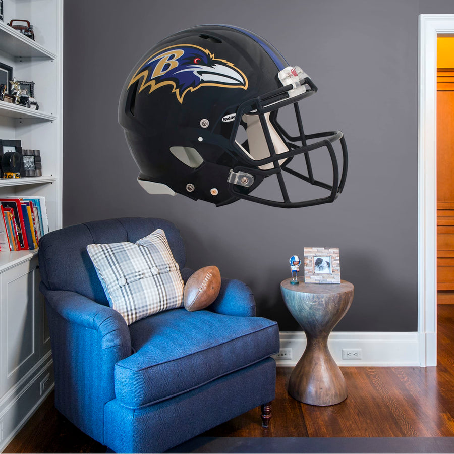 Baltimore Ravens - RealBig Helmet Collection - Official NFL - Reusable Vinyl Wall Decals #1