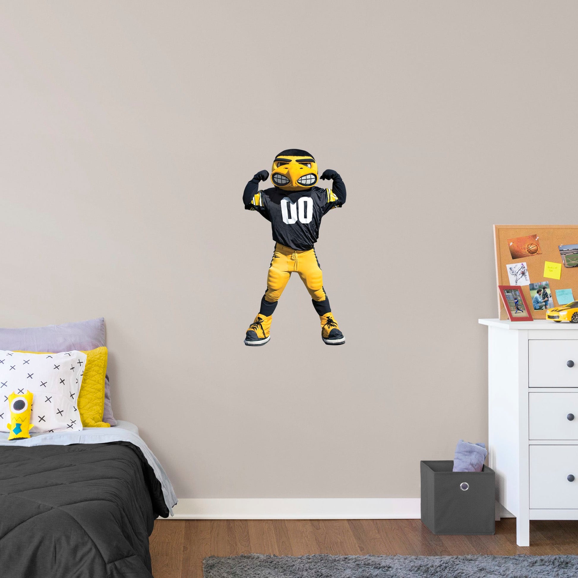 Giant Character + 1 Decal (26"W x 51"H)