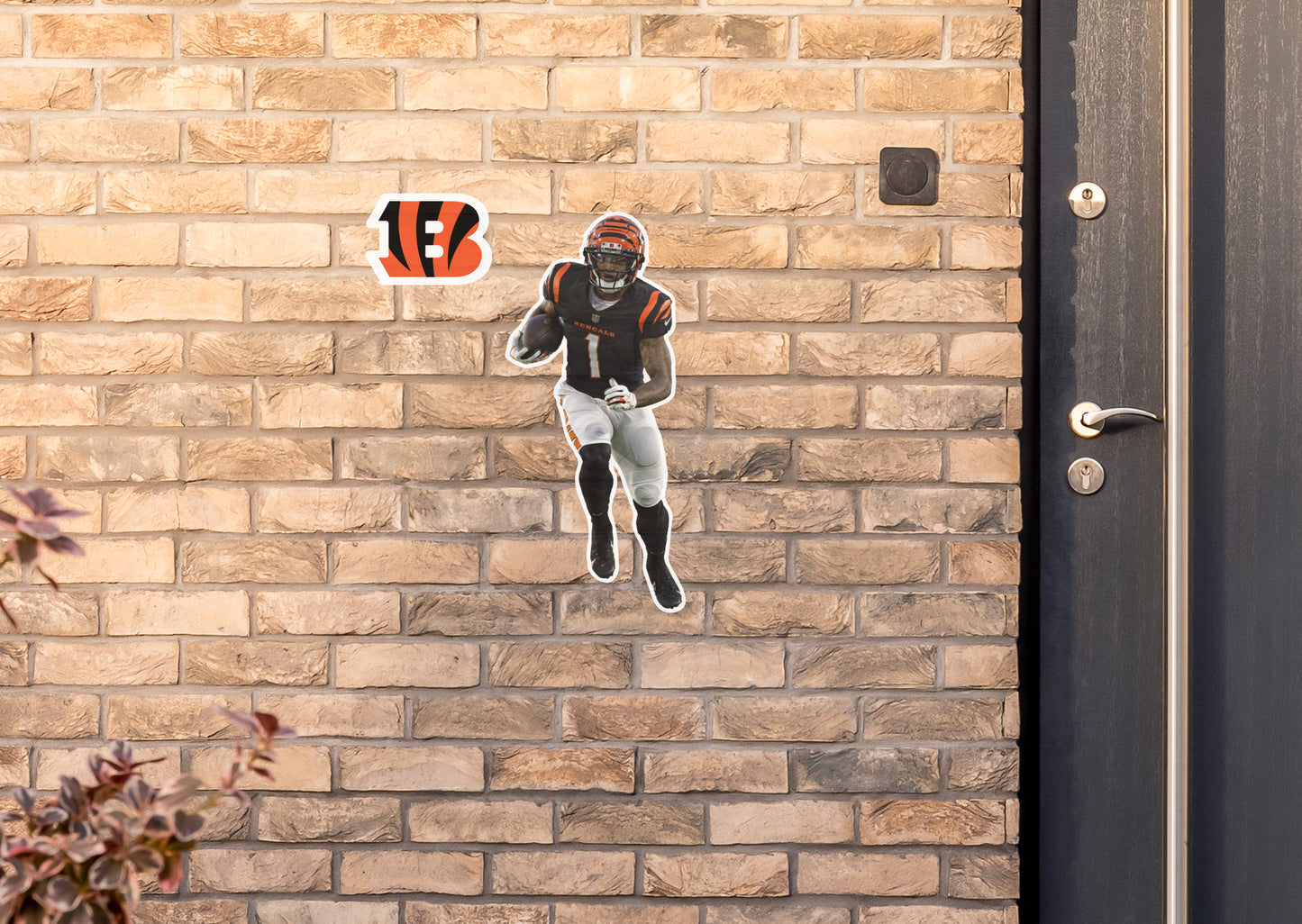 Cincinnati Bengals: Ja'Marr Chase 2021  Player        - Officially Licensed NFL    Outdoor Graphic